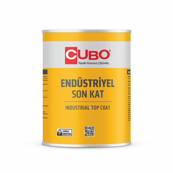 CUBO ENDÜSTRİYEL SON KAT BOYASI GÖK MAVİSİ RAL 5015 2,5 KG